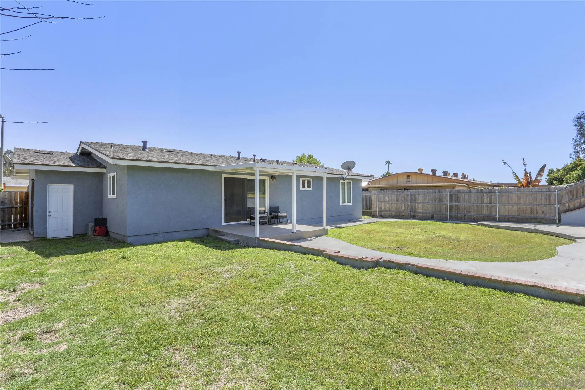 13726 Utopia Road Poway, CA 92064 - Photo 18 of 19 a view of a house with pool and a yard