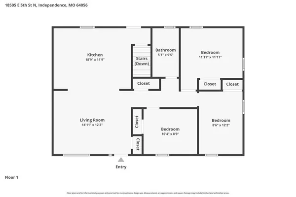 $215,000 | 18505 East 5th Street North, Independence, MO 64056