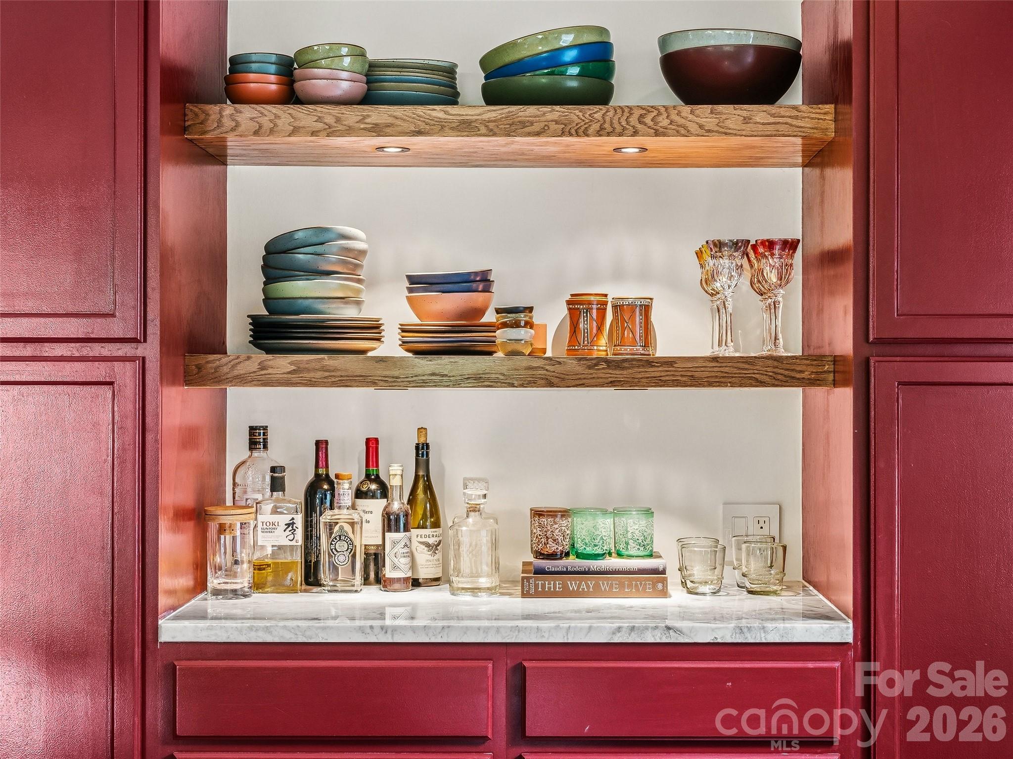 51 Mark Twain Road Asheville, NC 28805 - Photo 22 of 46 a close view of cabinet