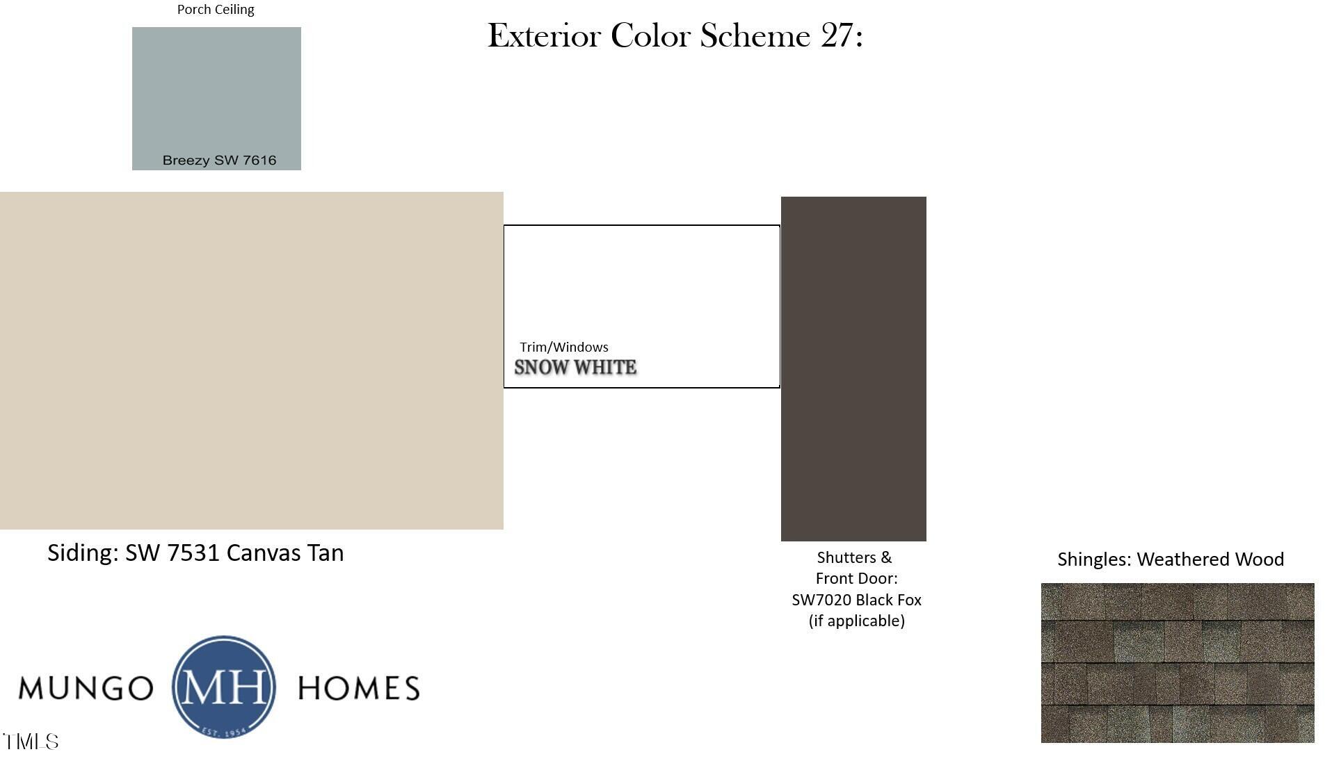 9220 Leaning Post Road, Unit 446 Wake Forest, NC 27587 - Photo 2 of 16 446 KF FM - Exterior Color Scheme