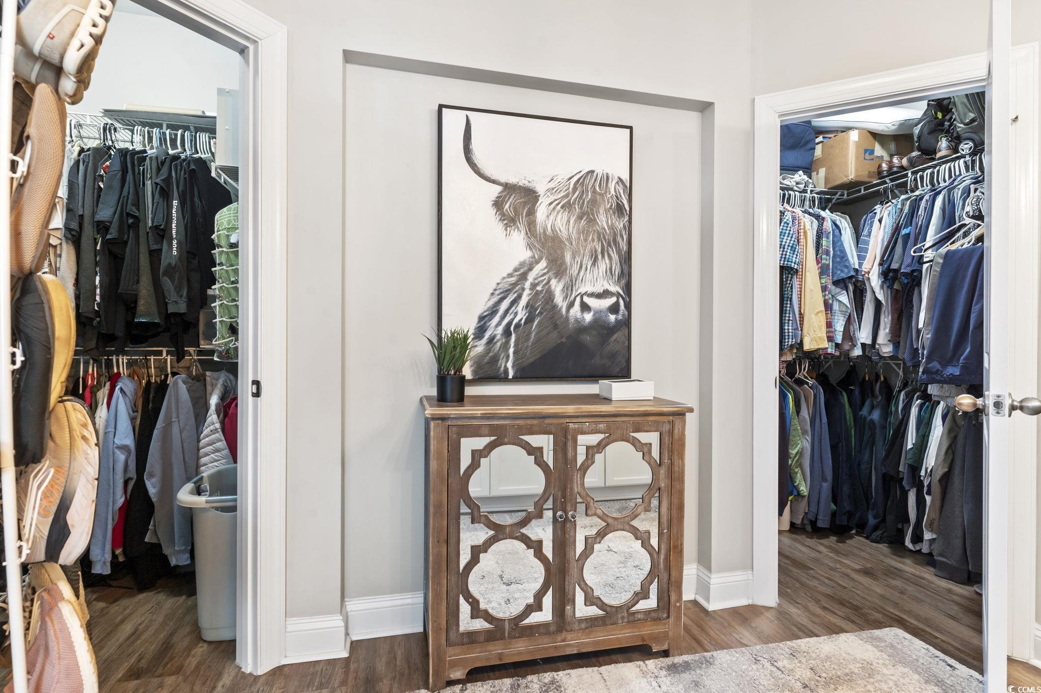 308 Turning Pines Loop Myrtle Beach, SC 29579 - Photo 19 of 33 Spacious closet featuring hardwood / wood-style fl