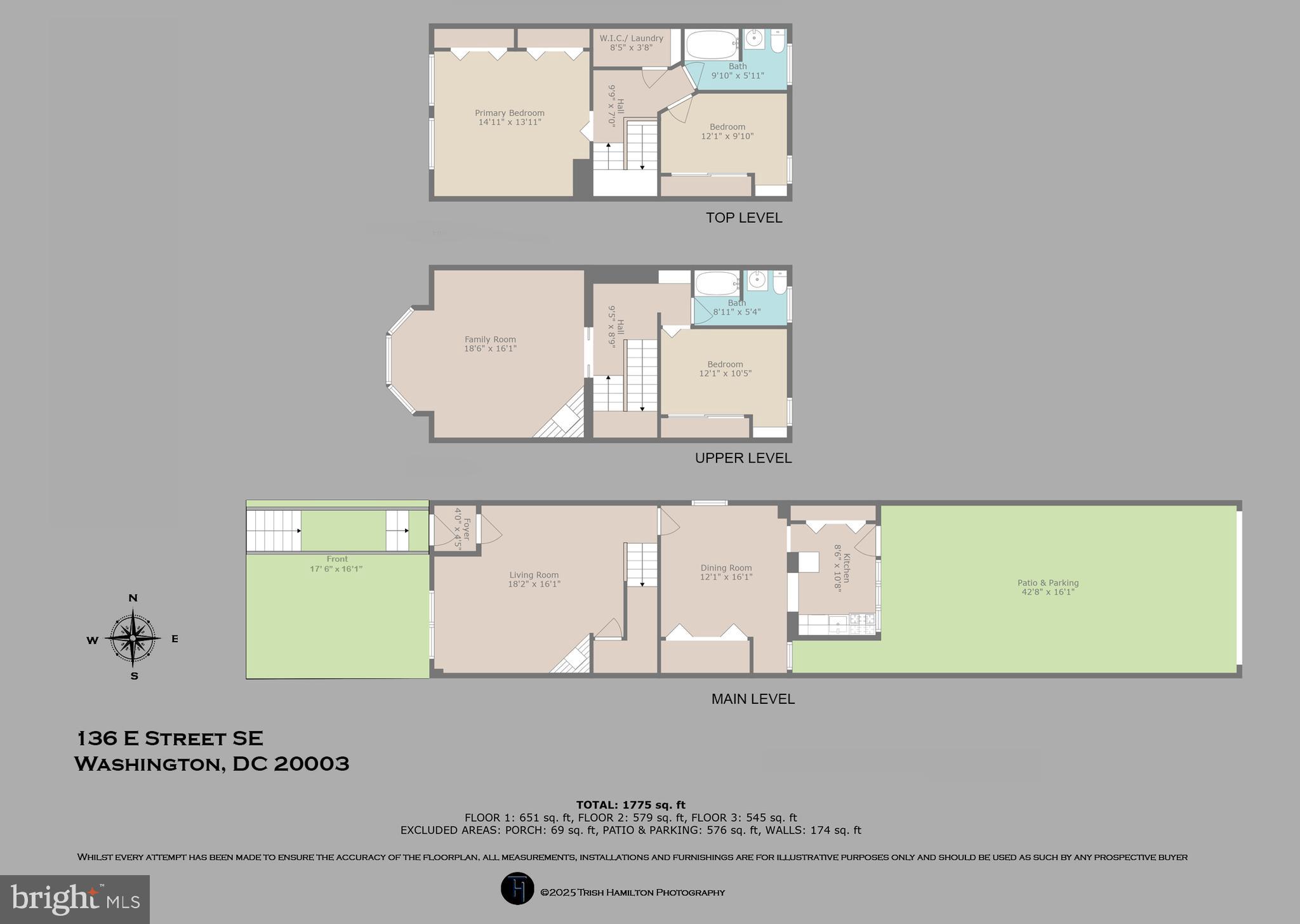 136 E Street Southeast Washington, DC 20003 - Photo 29 of 29 Gallery Image 29
