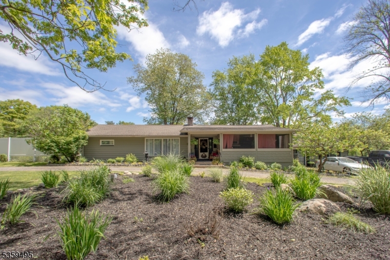 76 Glen Road Wantage, NJ 07461 - Photo 46 of 47 a view of backyard with potted plants and large tree