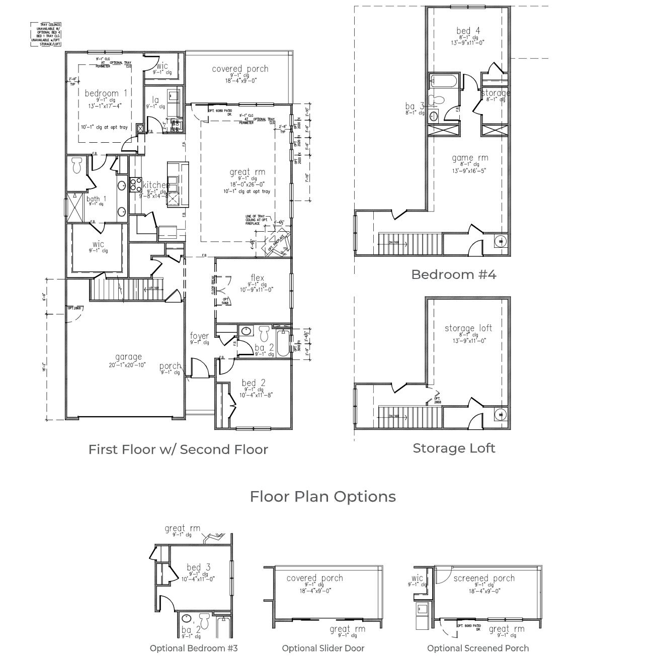 304 Cypress Branch Road Pineland, SC 29934 - Photo 22 of 50 Cantey 2-story Floorplan