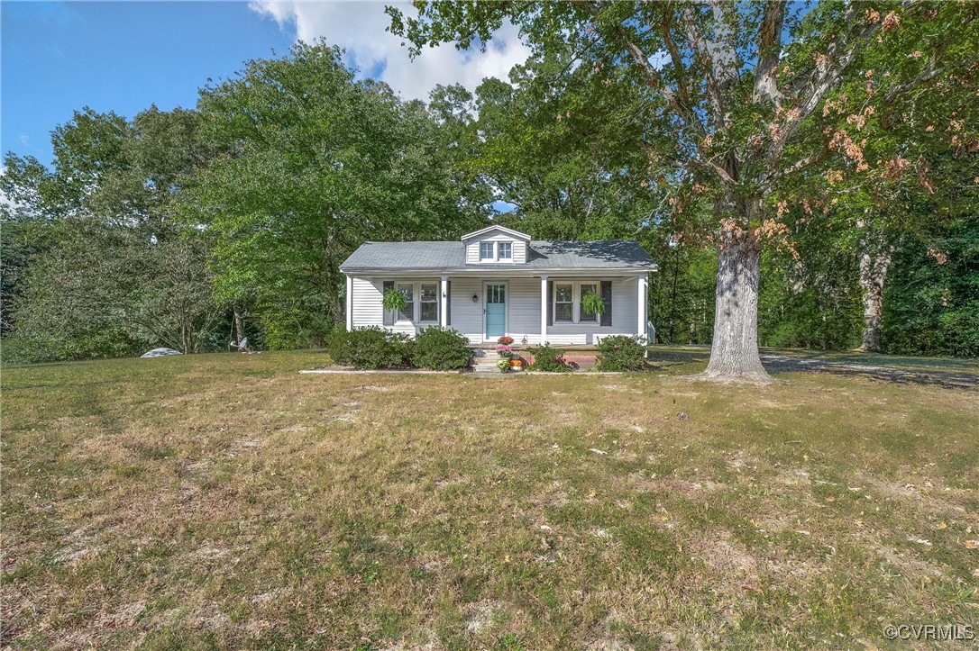 6405 King William Road Aylett, VA 23009 - Photo 3 of 40 View of front of house featuring a front lawn and