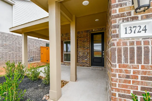 a view of front door