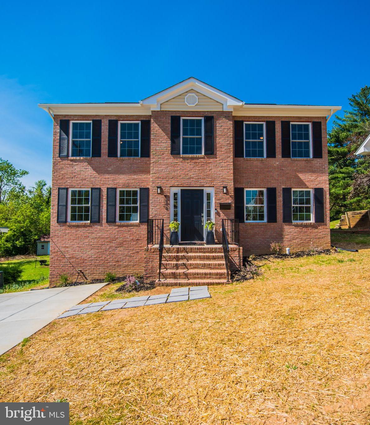 Beautiful new home with concrete drive