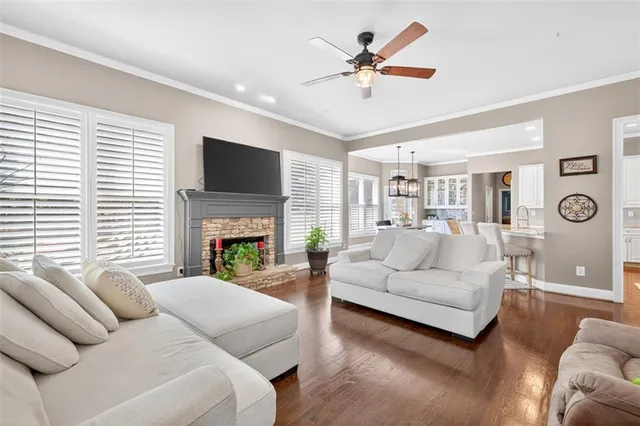 a bedroom with a bed and a table in it