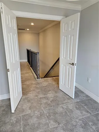 a view of front door