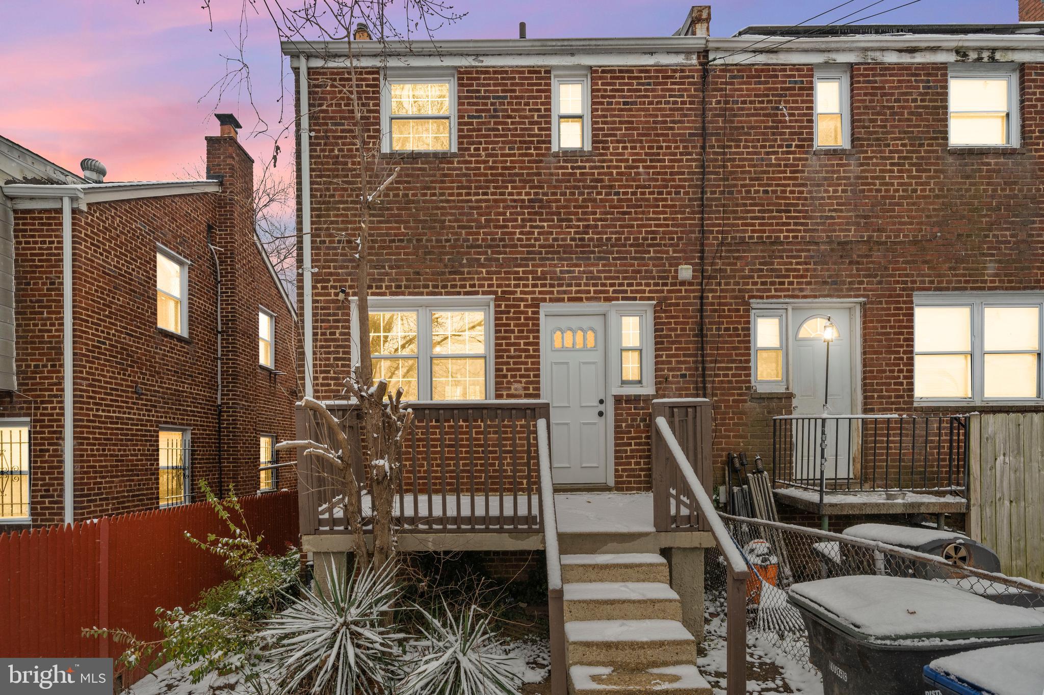 4244 Hildreth Street Southeast Washington, DC 20019 - Photo 25 of 31 a front view of a house