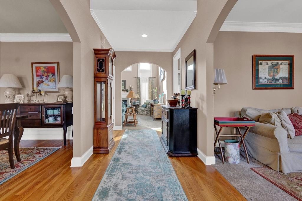 2095 Pinehurst View Drive Grayson, GA 30017 - Photo 4 of 45 a living room with furniture and a wooden floor
