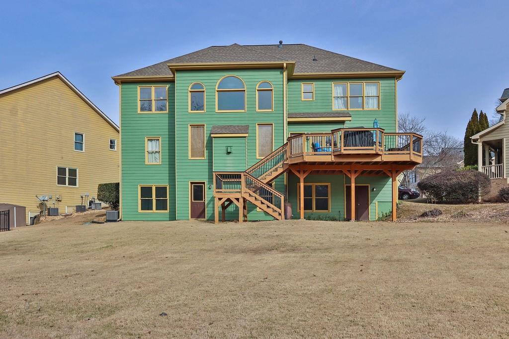 2095 Pinehurst View Drive Grayson, GA 30017 - Photo 43 of 45 a front view of a house with a yard