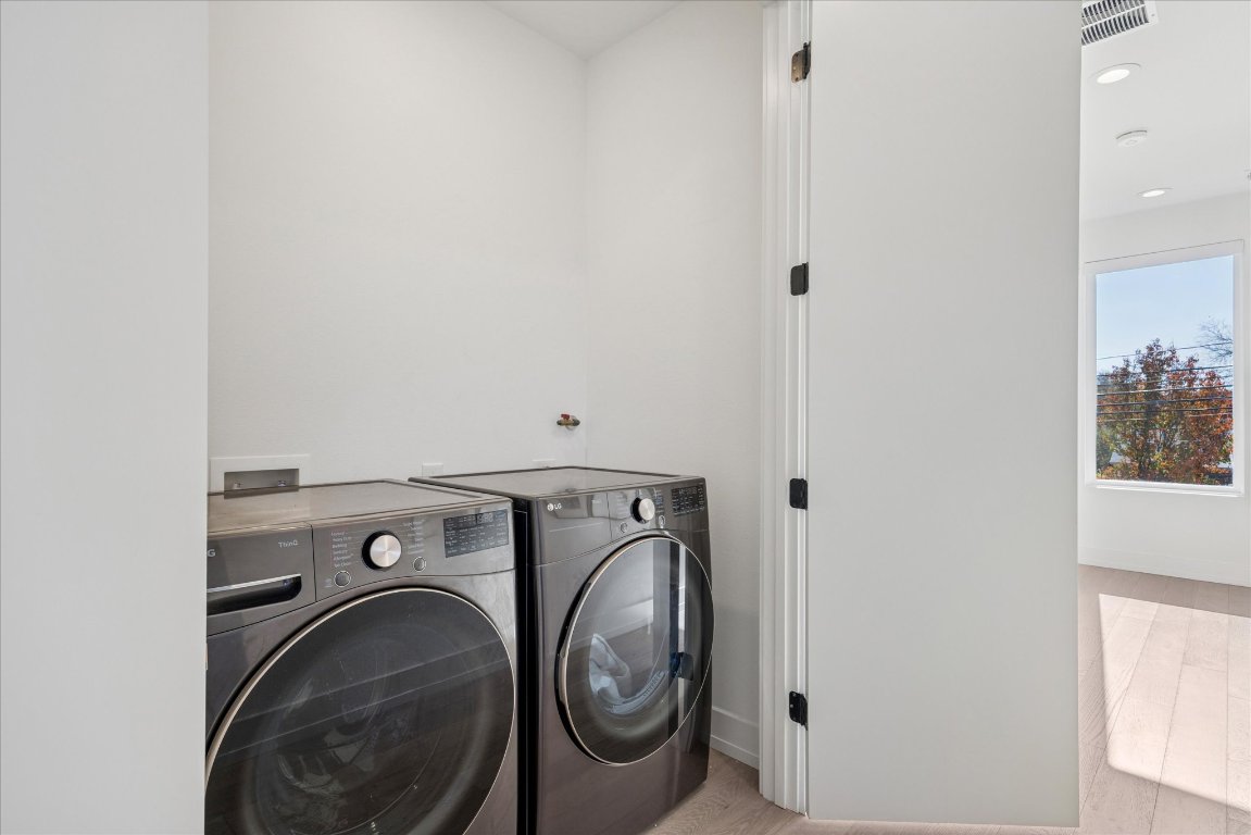 1508 Redd Street, Unit 1 Austin, TX 78704 - Photo 15 of 27 Laundry closet on second floor