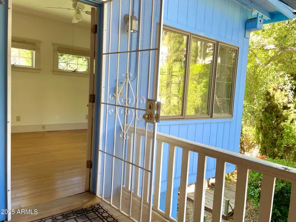 a view of an entryway