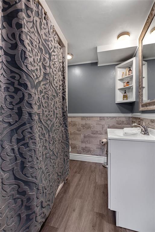 1201 5th Avenue Freedom, PA 15042 - Photo 15 of 32 a bathroom with a sink and a mirror