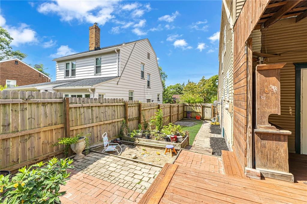 1201 5th Avenue Freedom, PA 15042 - Photo 30 of 32 a view of a brick house with a patio