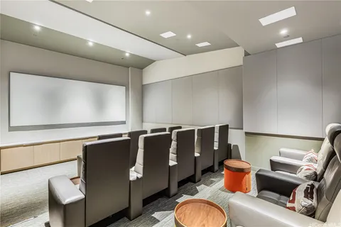 a view of a balcony with chairs and a table