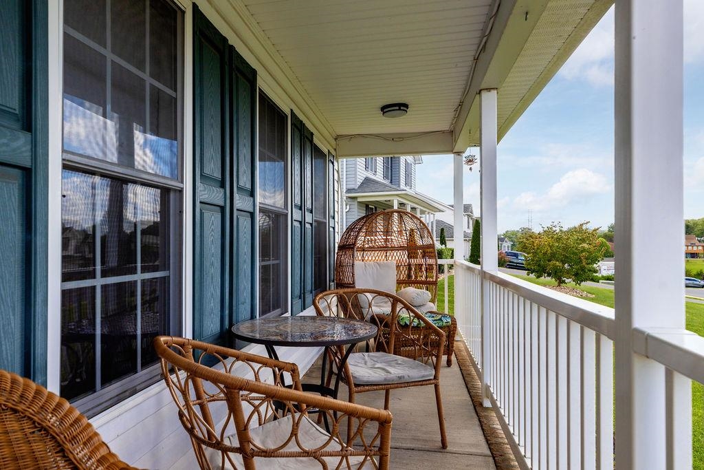 124 Wexford Street Staunton, VA 24401 - Photo 10 of 31 a view of balcony with furniture and front door