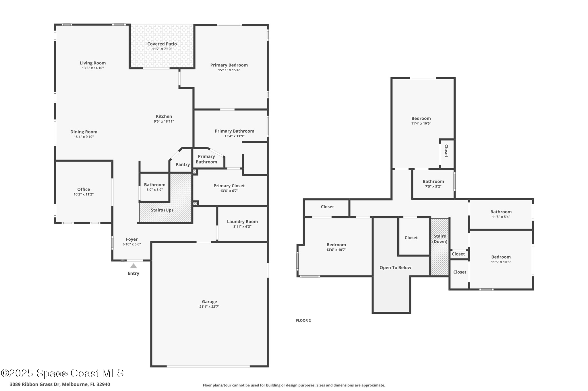 3089 Ribbon Grass Drive Melbourne, FL 32940 - Photo 55 of 57