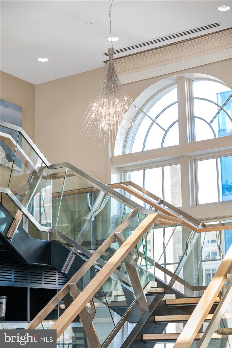 1601 Locust Street, Unit PH1 Philadelphia, PA 19102 - Photo 30 of 55 Stairs to Primary Bedroom