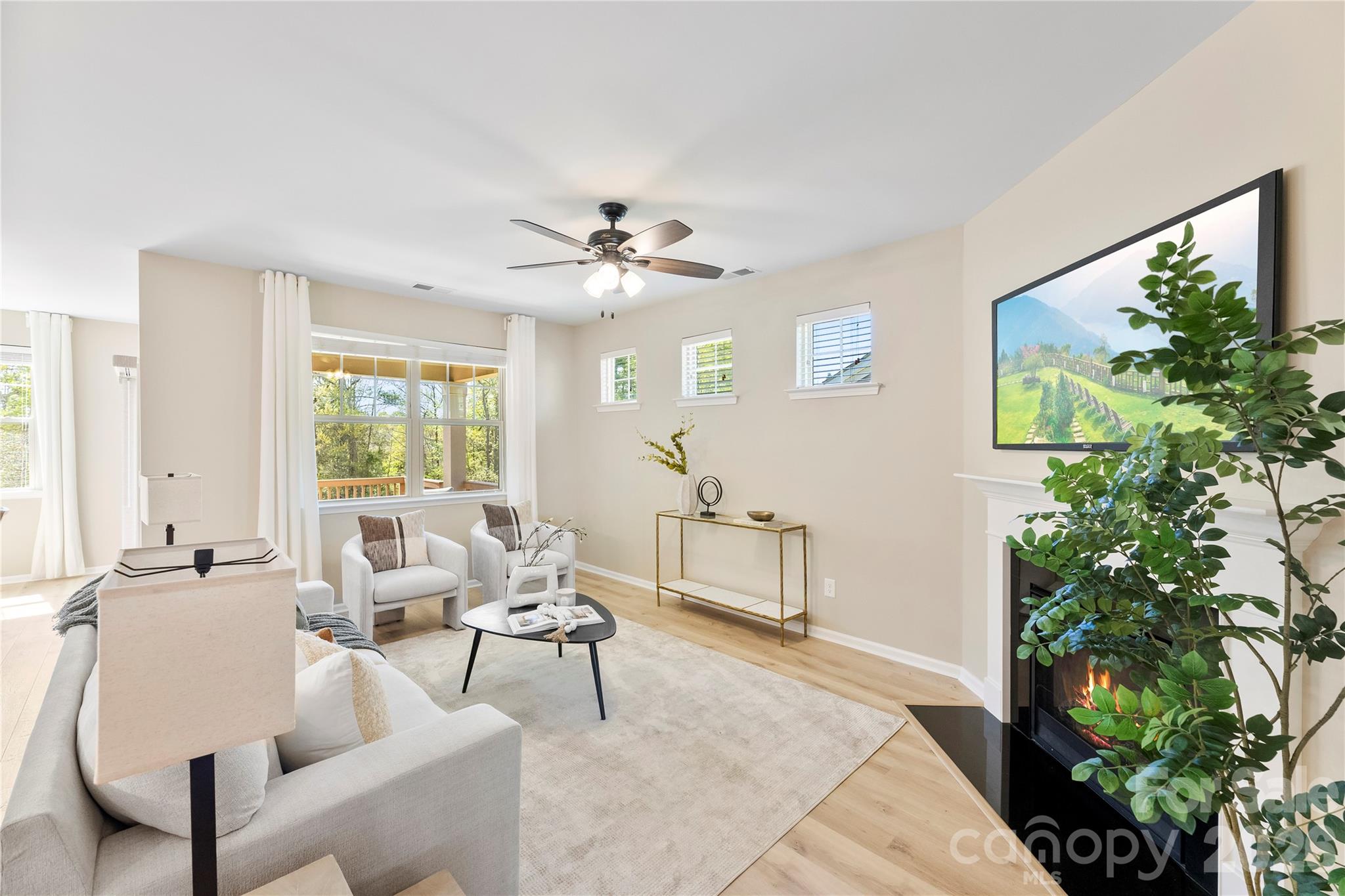 834 Spelman Drive Fort Mill, SC 29707 - Photo 11 of 48 a living room with furniture and a potted plant