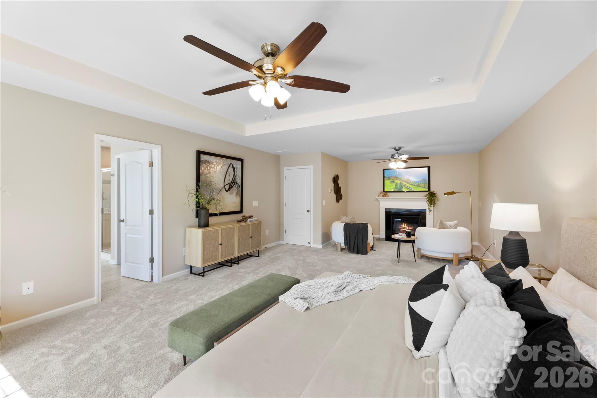 834 Spelman Drive Fort Mill, SC 29707 - Photo 22 of 48 a living room with furniture and a wooden floor