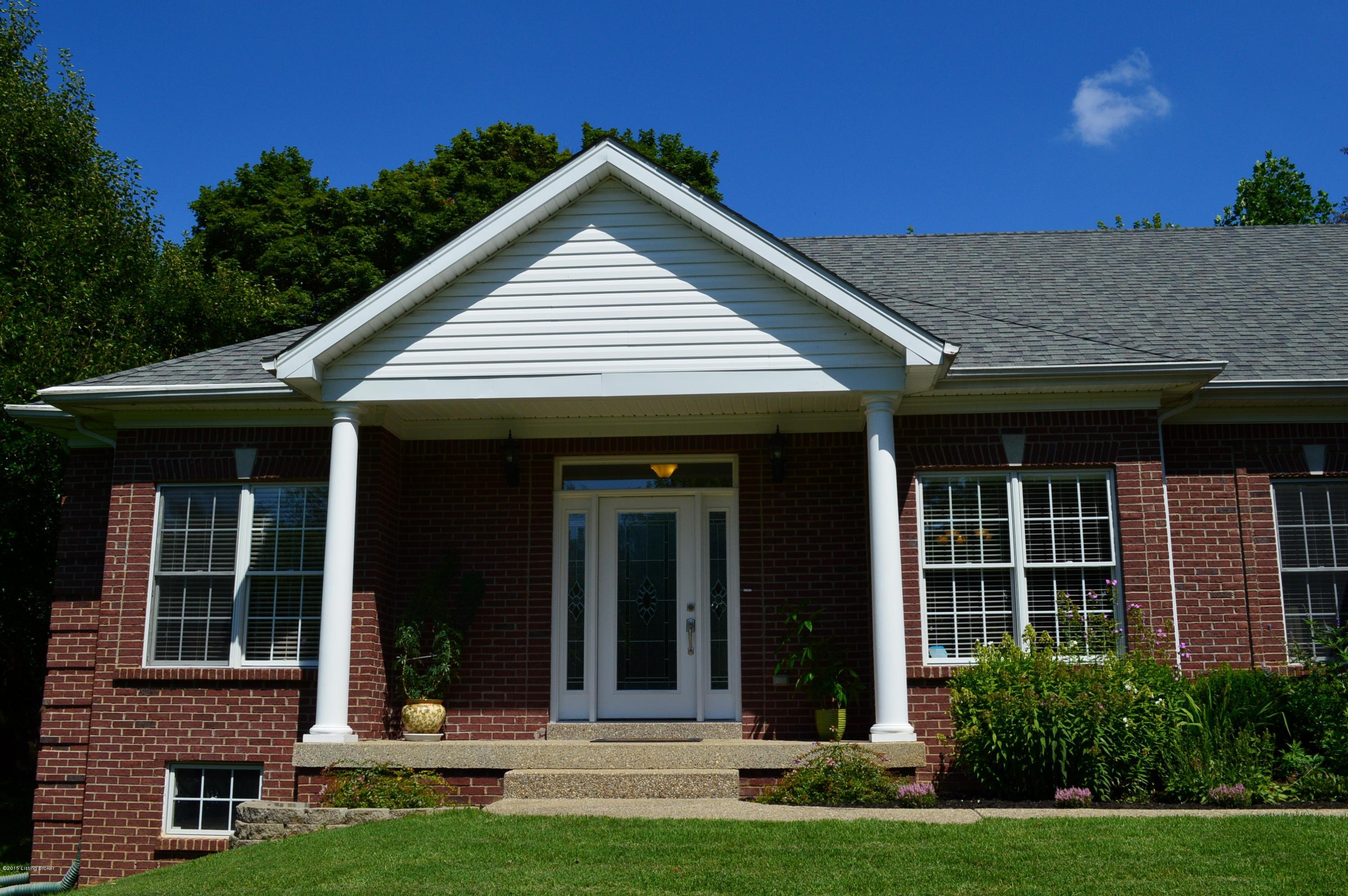 13403 Creekview Road Prospect, KY 40059 - Photo 3 of 34 Covered front porch has room for