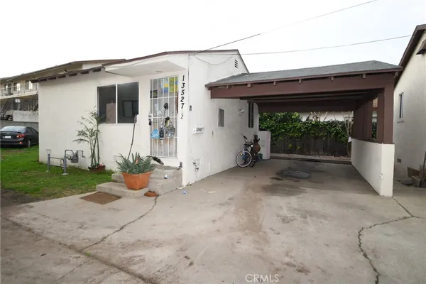 a view of a small house