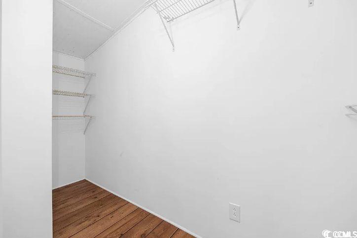 46 Islander Court Murrells Inlet, SC 29576 - Photo 8 of 14 Walk in closet featuring hardwood / wood-style flo