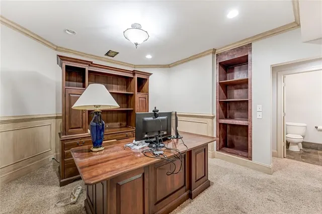 a view of outdoor space and deck