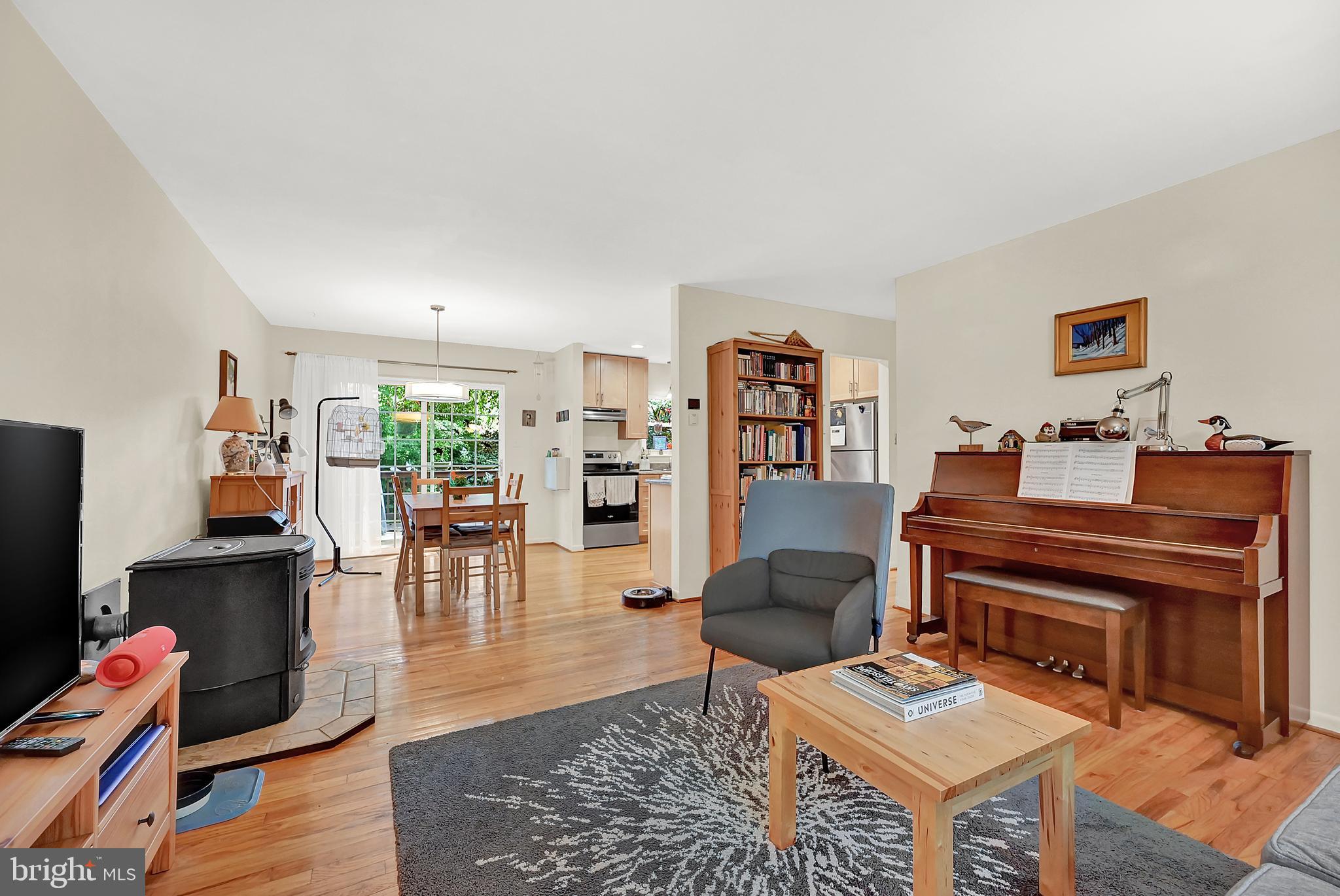 4685 Geeting Road Westminster, MD 21158 - Photo 6 of 36 Living room has pellet stove