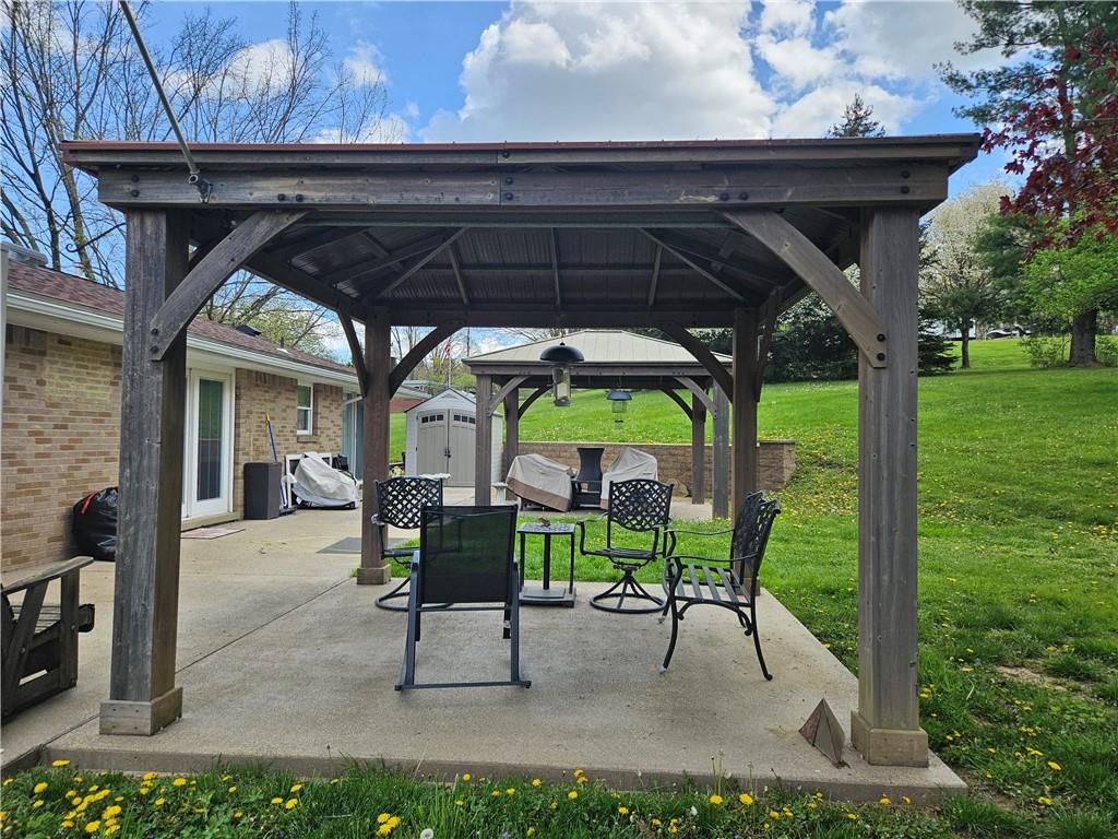 1018 Chicora Road Chicora, PA 16025 - Photo 28 of 43 a view of patio with chairs and furniture