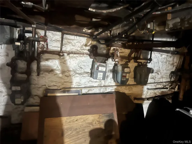 a close view of dining table