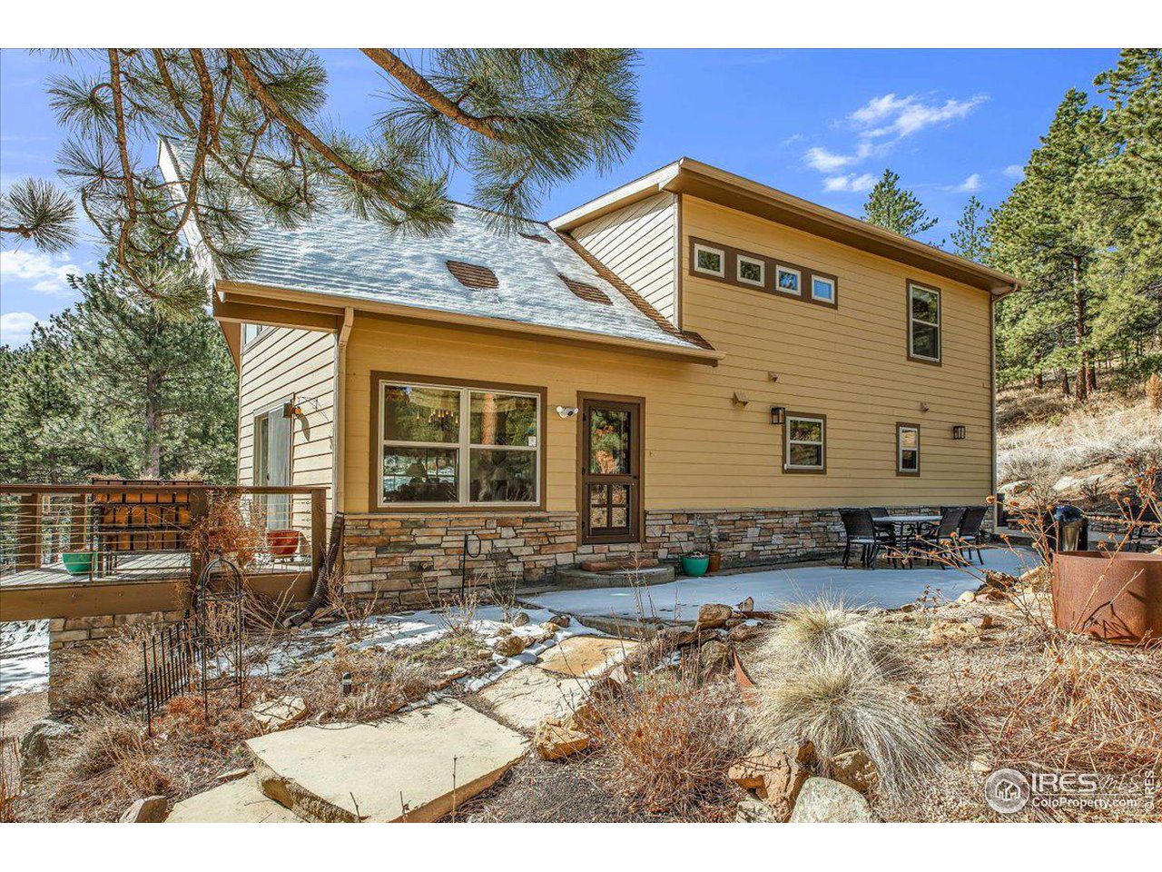 745 Sugarloaf Road Boulder, CO 80302 - Photo 31 of 37 Patio with BBQ and entertaining area.