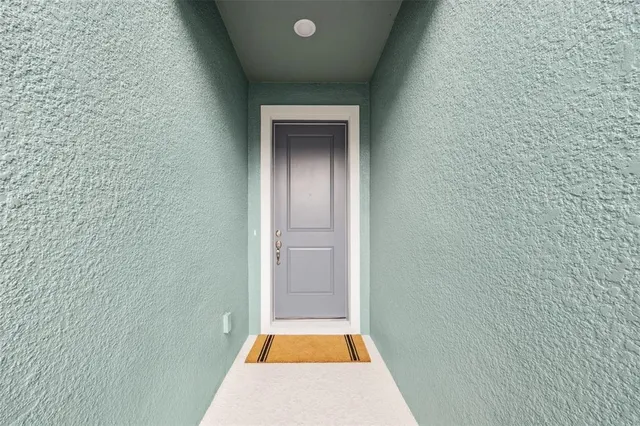 a view of a small space