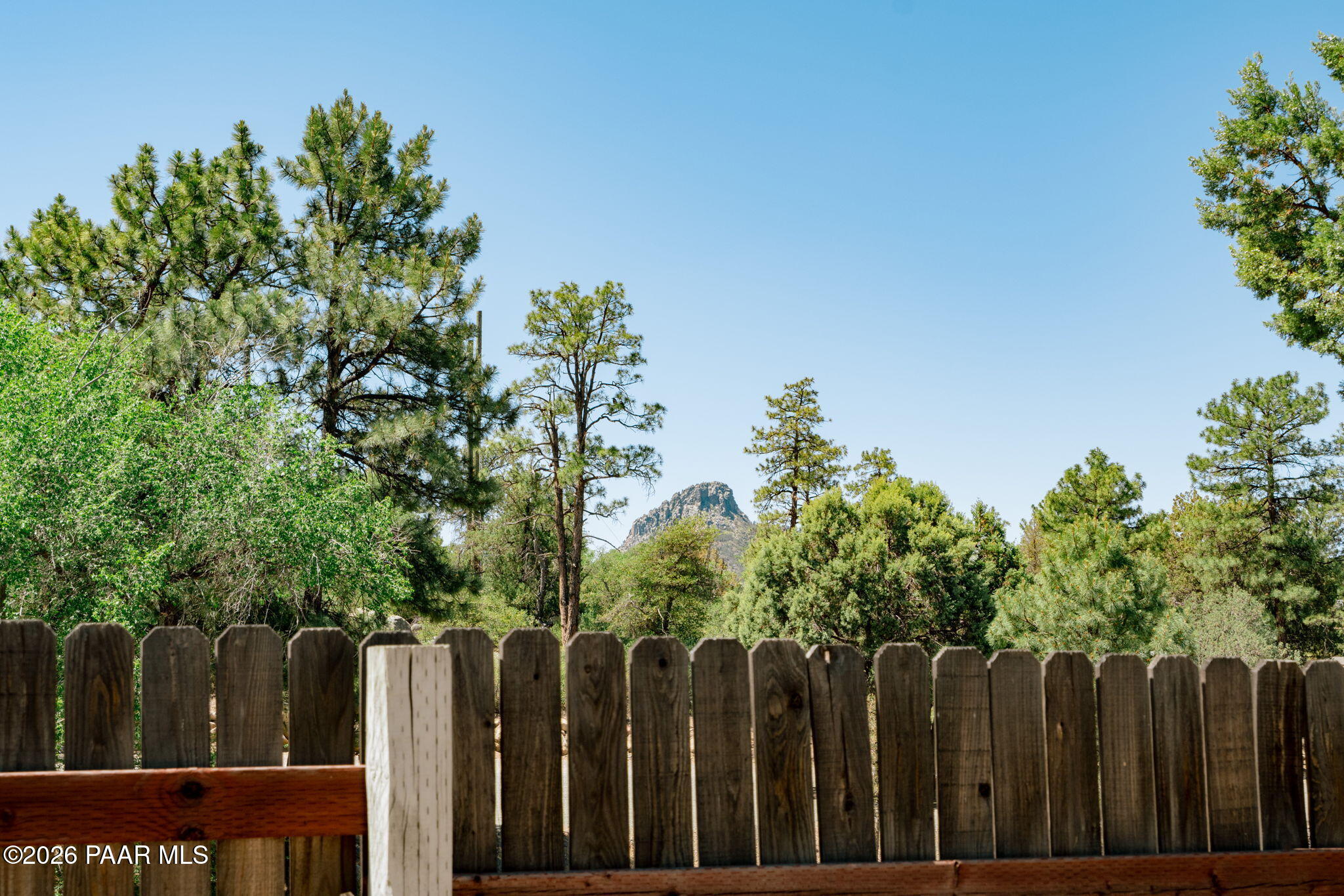 1710 Grandview Road Prescott, AZ 86305 - Photo 29 of 47 a view of outdoor space with wooden fence