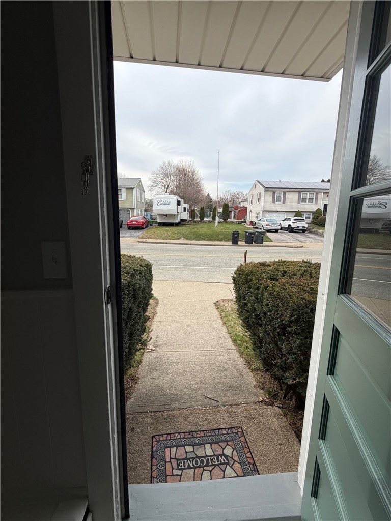 144 Hopkins Hill Road, Unit A Coventry, RI 02816 - Photo 17 of 17 View out of the Front Door