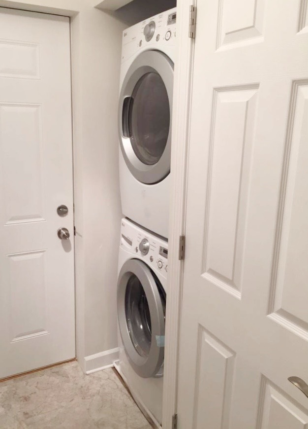 1356 North Cleveland Avenue, Unit 2 Chicago, IL 60610 - Photo 9 of 15 a utility room with dryer and washer