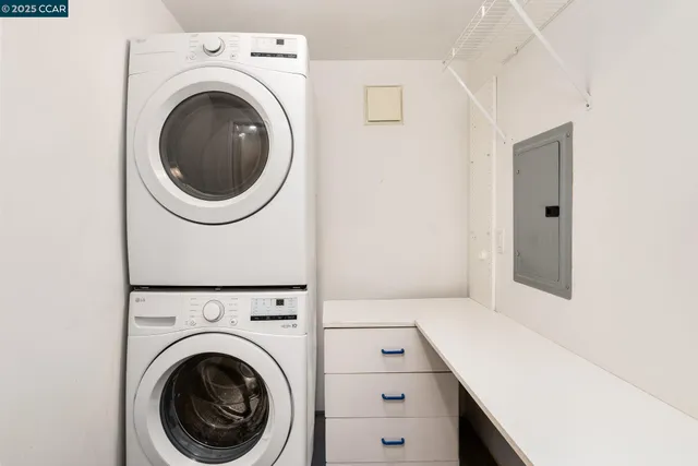 a view of backyard with deck and wooden floor