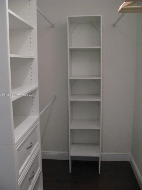 1525 Meridian Avenue, Unit 207 Miami Beach, FL 33139 - Photo 18 of 18 a view of walk in closet with empty racks