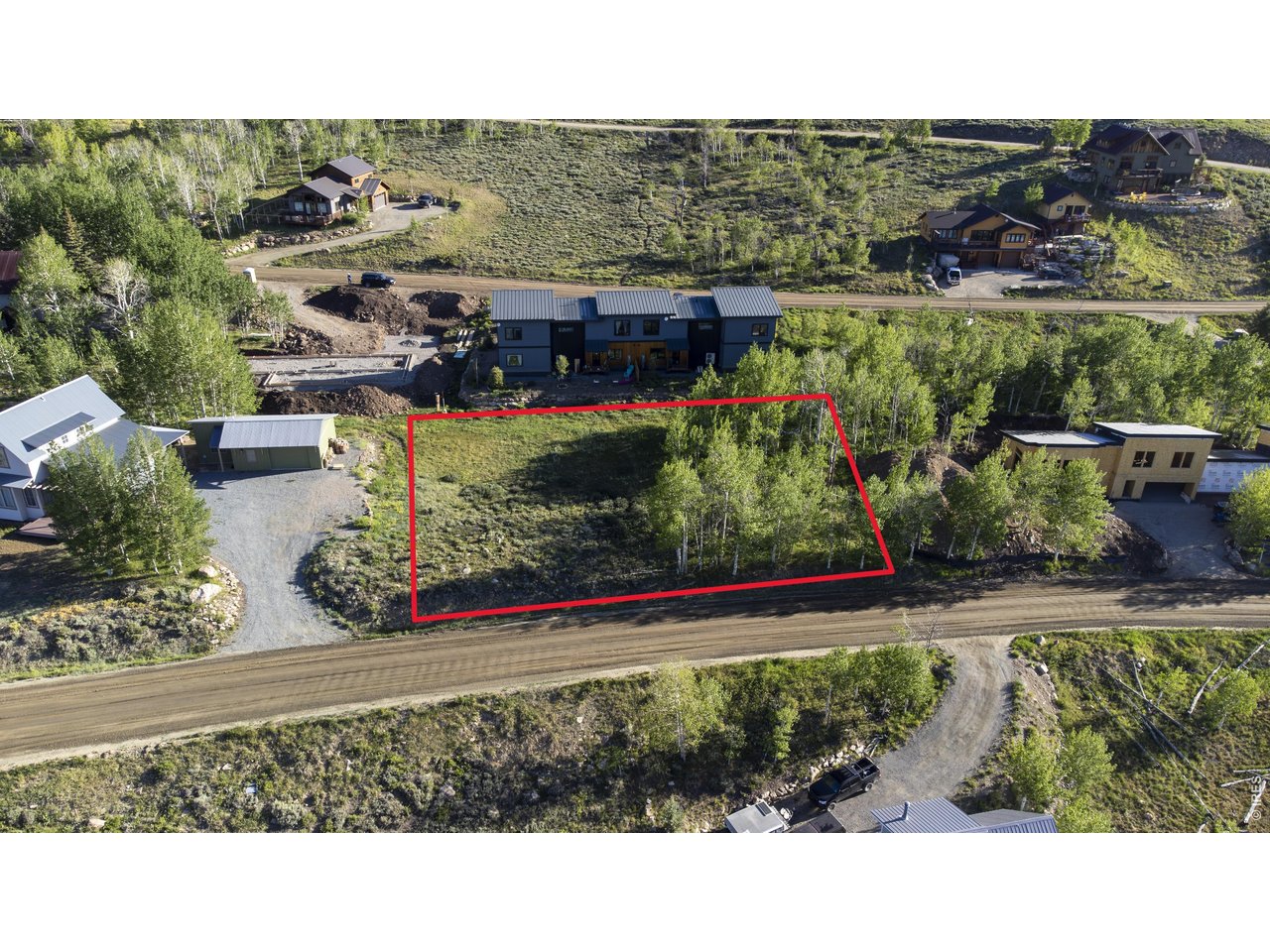 451 Zeligman Street Crested Butte, CO 81224 - Photo 7 of 16 a view of a terrace with a garden