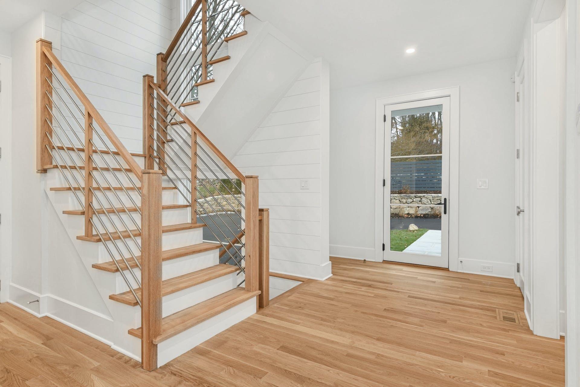 77 Witch Lane Rowayton, CT 06853 - Photo 7 of 39 a view of entryway with wooden floor