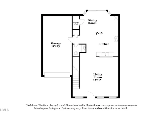 a picture of a floor plan