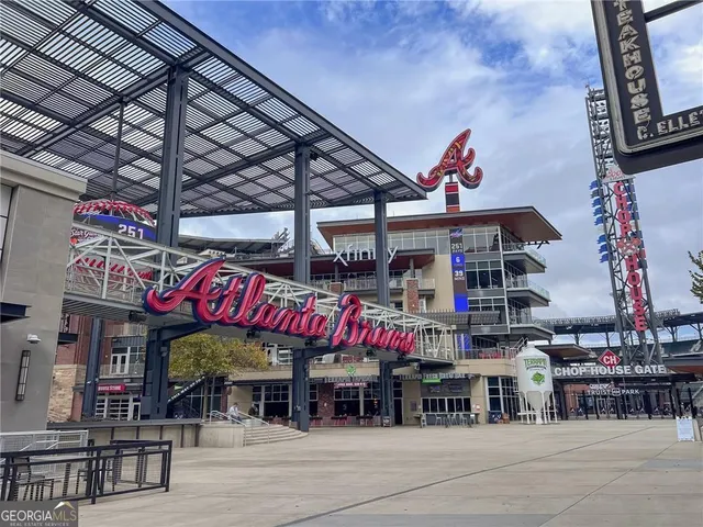 a view of street with shops
