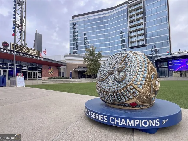 a view of outdoor seating