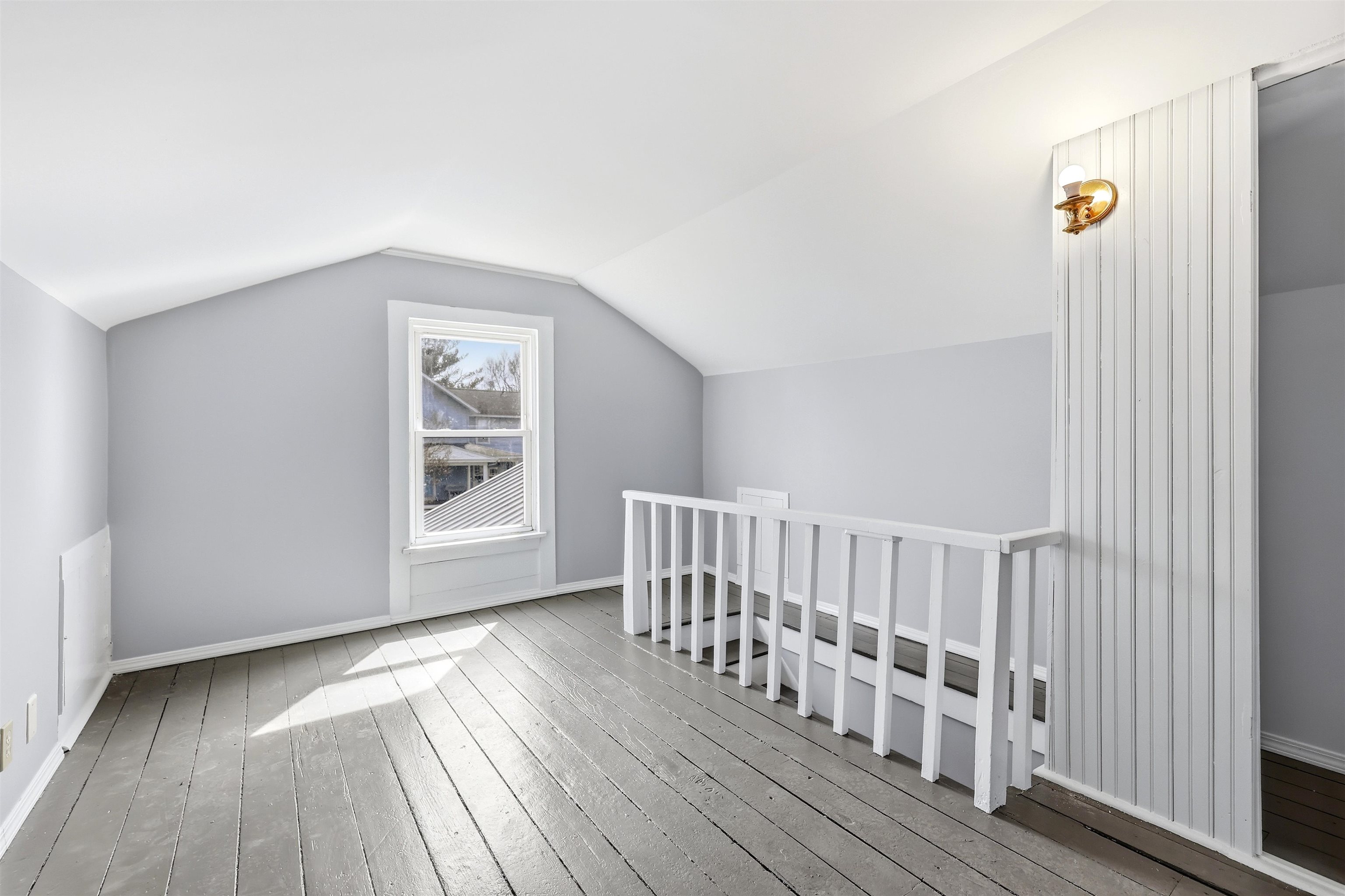 409 South Water Street Warren, IL 61087 - Photo 26 of 29 a view of hallway with wooden floor