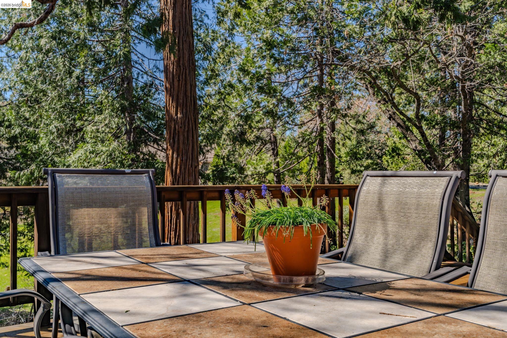 1554 Vine Maple Drive Murphys, CA 95247 - Photo 45 of 54 a view of a balcony with furniture