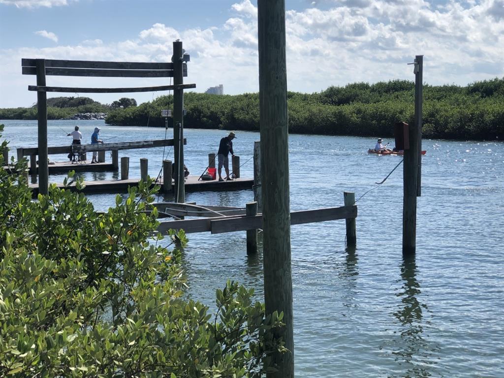 36 Mar Azul North Ponce Inlet, FL 32127 - Photo 7 of 10 a view of a balcony with lake view and mountain view with wooden floor