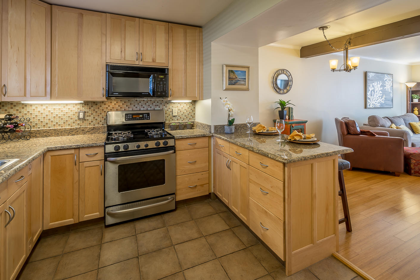 1231 Stonecreek Road, Unit D Santa Barbara, CA 93105 - Photo 5 of 18 007_Kitchen2B