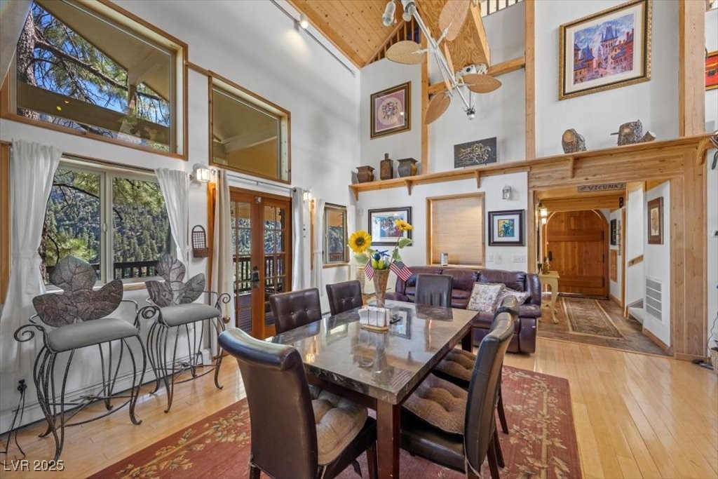 310 Kris Kringle Road Mount Charleston, NV 89124 - Photo 13 of 76 Skylights + expansive windows for ample natural light.